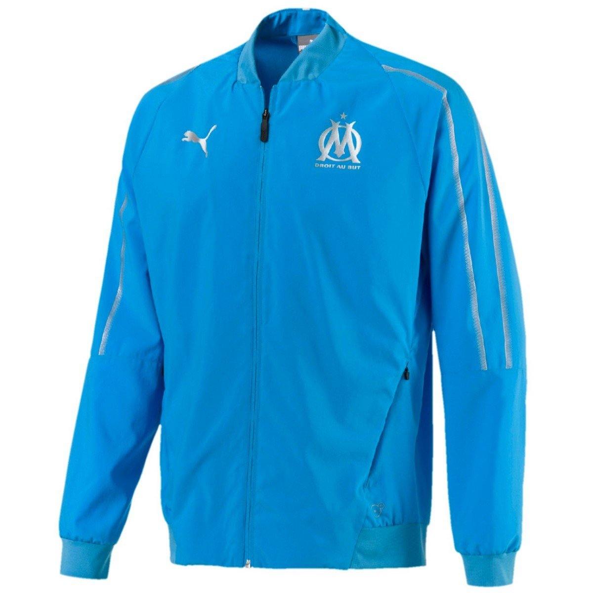 Olympique Marseille Presentation Soccer Tracksuit 2018/19 - Puma