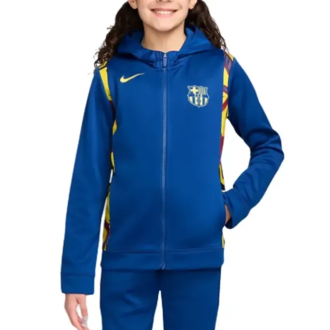 Kids - FC Barcelona training presentation tracksuit 2026 - Nike