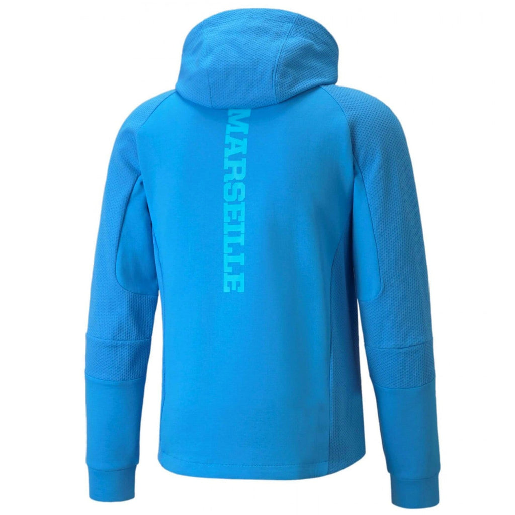 Olympique Marseille Casual hooded presentation tracksuit 2021/22 - Puma